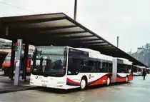 RVBW Wettingen Nr. 164/AG 18'083 MAN am 14. April 2010 Baden, Bahnhof