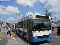 vbl Nr. 274+315 (NAW/Hess BT 5-25 + Lanz-Marti/Hess) am 22.5.2010 beim Bhf. Luzern