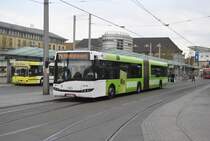 Solaris Gelenkenkbus (Wagen 4729) am 23.05.2010 am Bremer HBF.