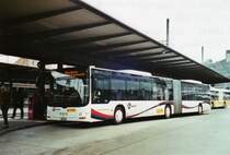 PostAuto Nordschweiz AG 271'181 MAN am 14. April 2010 Baden, Bahnhof