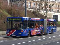 FR-SW 945 in der Basler Stra�e, kurz vor dem Pressehaus am 24.01.2004