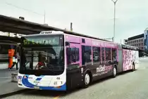 BOGG Wangen a.A. Nr. 48/SO 83'511 MAN am 14. April 2010 Olten, Bahnhof (mit Vollwerbung f�r  m�belberger )