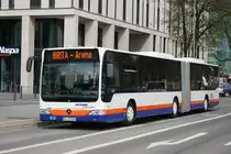 ESWE 101 (WI XZ 101) am HBF Wiesbaden.
10.4.2010