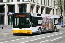 MVG 826 (MZ SW 826) am HBF Wiesbaden.
10.4.2010