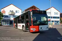 Kaum lesbar: Die LaWo Zielanzeige des WND-DS 94, ein Citaro Facelift aus dem Jahr 2009, ist auf dem Foto kaum lesbar, was mit der Taktung der Anzeige zusammenh�ngt. Belichtung: 1/1000 bei ISO 100.
