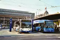 VBL Luzern Nr. 149/LU 15'088 Mercedes Citaro (ex Heggli, Kriens Nr. 711) am 24. April 2010 Luzern, Bahnhof