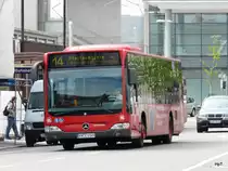 Stadtwerke Konstanz - Mercedes Citaro Nr.65 KN.C 1165 unterwegs auf der Linie 14 in der Stadt Konstanz am 11.05.2010