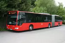 Der MB O530G (Facelift) mit der Nummer 854 am 26.Mai 2010 auf der Linie 8870 in Schwarzenbek Bahnhof