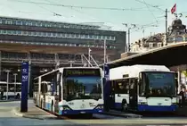 VBL Luzern Nr. 150/LU 15'502 Mercedes Citaro (ex Heggli, Kriens Nr. 712) am 24. April 2010 Luzern, Bahnhof