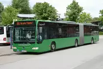 Der Autokraft Citaro G� mit der Nummer 752 am 26.Mai 2010 auf der Linie 8810 am ZOB M�lln