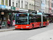 VB Biel - Mercedes Citaro Nr.156 BE 666156 unterwegs auf der Linie 2 in Biel am 21.05.2010