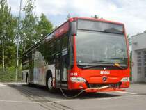 Hier sehen Sie VKU-KOM 08-62 ein Mercedes Benz Citaro O 530 II der vor einen Jahr zum Tauziehen, fr das 100. Jhrige Jubilum der VKU gedacht war. 