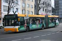 MVG 697 (MZ SW 697) macht Werbung fr Musik Alexander.
10.4.2010