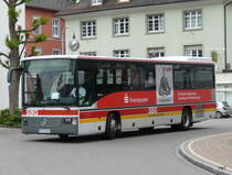 SBG - Mercedes Integro  FR.JS 497 unterwegs auf der Linie 7334 nach Bad Sckingen bei den Bushaltestellen in Waldshut am 20.05.2010