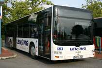 MAN Lions City der Firma Lensing aus Reken am 20.Juli 2009 am ZOB Dorsten