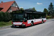 MB Citaro der VHH mit der Nummer 0314 am 29.Mai 2010 auf der Linie 378 an der Haltestelle Norderstedt Siegfriedstr.