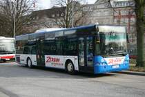Ein Neoplan Centroliner von Zerbin Busreisen am 18.Mrz 2010 auf der Linie 120 am ZOB