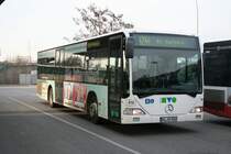 Ein KVG Citaro am 18.Mrz 2010 auf der Linie 4244 am Bf.Harburg