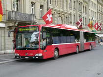 Bern Mobil - Mercedes Citaro  Nr.858  BE 671858 unterwegs auf der Linie 10 in der Stadt Bern am 12.05.2010