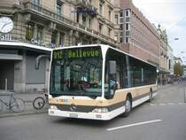 Am 10.08.07 ist MB Citaro Nr. 40 im Z�rcher Bellevue an der Endstation, der Linie 912. 