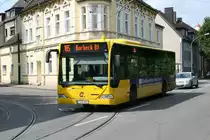 EVAG Citaro mit der Nummer 4017 an der Tramschleife Wertstra�e