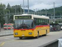 Auf dem Bhf.Liestal.Im hintergrund Ein Triebwagen der Waldenburgbahn
