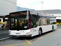 Postauto / Bus S�dunois - MAN Lion`s City Nr.68 VS 77410 unterwegs auf der Linie 4 in Sion am 10.05.2010