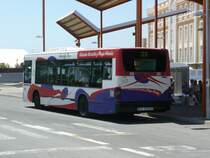 29.05.10,SCANIA carsa am Busbahnhof von Arrecife auf Lanzarote/Kanaren.