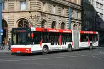 MVG 714 (MZ SW 714) macht Werbung f�r die Bausparkasse Mainz.
10.4.2010