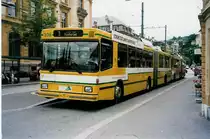 Aus dem Archiv: TN Neuch�tel Nr. 109 NAW/Hess Gelenktrolleybus am 10. Juli 1999 Neuch�tel, Place Pury