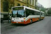 Aus dem Archiv: VR La Chaux-de-Fonds Nr. 83/NE 9583 Mercedes O 405G am 7. Oktober 1997 Neuch�tel, Place Pury