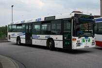 MB O405N der KVG mit der Nummer 803 am 9.Juni 2010 am Bf.Harburg