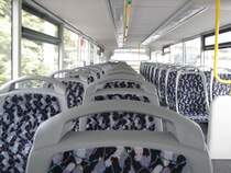 2. Obergeschoss eines MAN Doppelstockbus Lion's City