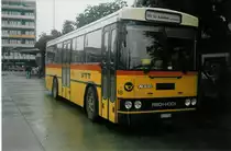 Aus dem Archiv: Bus-Halter, Wil Nr. 18/SG 222'218 NAW/FHS am 9. Oktober 1996 Wil, Bahnhof