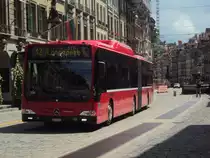 Bernmobil Mercedes Citaro 530 CNG 852 in der Kramgasse. 13.06.2010