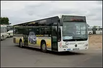 Als Shuttlebus zwischen ILA-Gel�nde und Parkpl�tzen ist der Wagen der Ostprignitz-Ruppiner Personennahverkehrsgesellschaft aus Kyritz unterwegs (OPR PV 103, Typ O 530 Citaro, gesehen ILA-Bushaltestelle 13.06.2010)