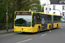 EVAG 4660 (E VG 4660) macht Werbung f�r Radio 1 Live.
Aufgenommen am Stadtwaldplatz in Essen.
27.4.2010