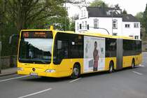 EVAG 4672 (E VG 4672) macht Werbung fr Essen.net.
Aufgenommen am Stadtwaldplatz.
27.4.2010