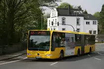 EVAG 4656 (E VG 4656) macht Werbung f�r Evonik.
Aufgenommen mit der Linie 145 nach Heisingen.
27.4.2010 