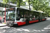 Hochbahn Schlenki 7904 am 16.Juni 2010 am U Bf.Borgweg