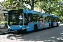 Hochbahn Schlenki 7509 am 16.Juni 2010 am U Bf.Borgweg