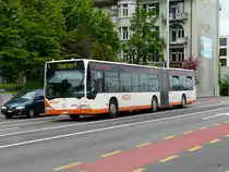 BSU - Mercedes Citaro Nr.32  SO 142032 unterwegs auf der Linie 1 in Solothurn am 21.05.2010