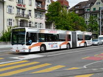 BSU - Mercedes Citaro Nr.48  SO 155948 unterwegs auf der Linie 7 in Solothurn am 21.05.2010