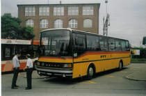 Aus dem Archiv: Schwizer, Goldach Nr. 6/SG 67'397 Setra am 2. August 1997 Arbon, Bahnhof