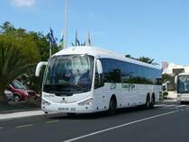 27.05.10,SCANIA Irizar an der Costa Teguise auf Lanzarote/Kanaren.