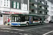 Stadtwerke Remscheidt 78 (RE VK 78) macht Werbung f�r Schulten.
Aufgenommen in Remscheidt Lennep K�lnerstr.
1.5.2010
