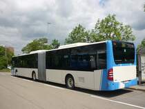 Ein Gelenkbus der Fa. Pflieger, Bblingen in Sindelfingen