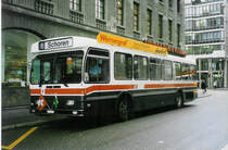 Aus dem Archiv: VBSG St. Gallen Nr. 212/SG 141'212 Saurer/Hess SH am 8. Oktober 1998 St. Gallen, Bahnhof