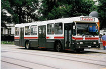 Aus dem Archiv: VBSG St. Gallen Nr. 220/SG 141'220 Saurer/Hess SH am 19. Juli 1999 St. Gallen, Bahnhof