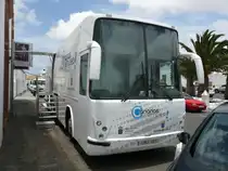 26.05.10,HISPANO(SCANIA?)als Kulturbus in Teguise auf Lanzarote/Kanaren.